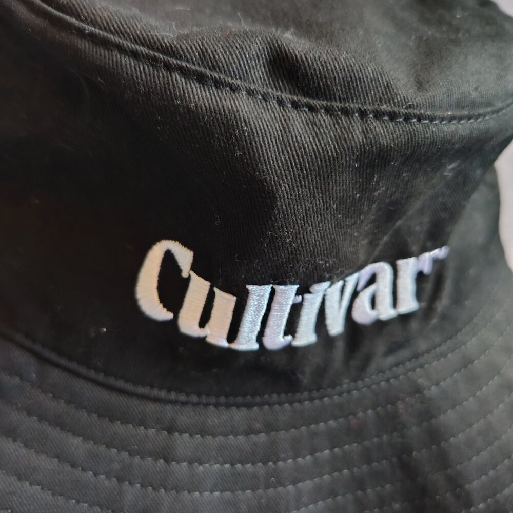 Cultivar Bucket Hat Cap Black One Size Big Accessories - Picture 2 of 7